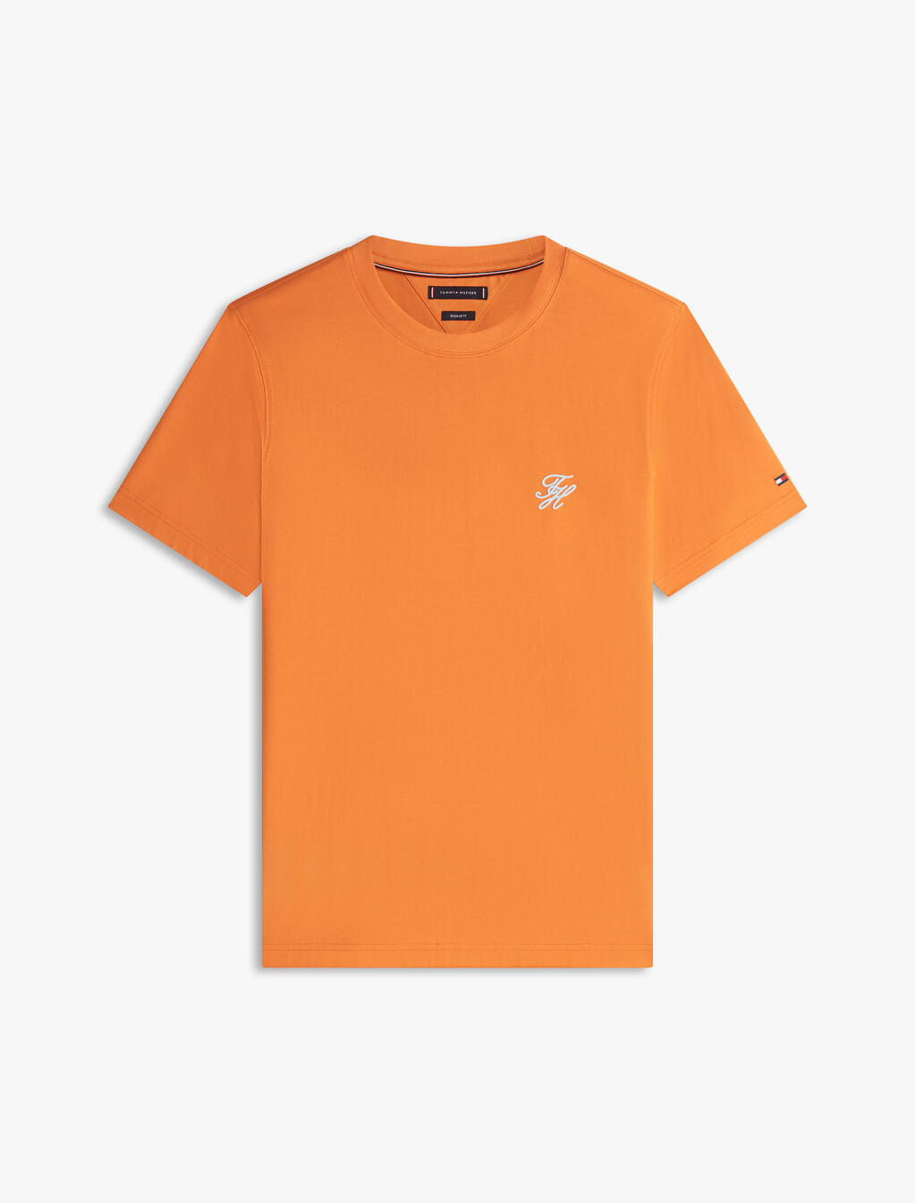 Logo Embroidery Jersey T-Shirt, Brilliant Orange, hi-res