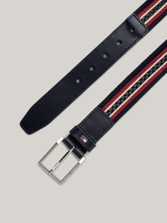 Webbing Leather Belt