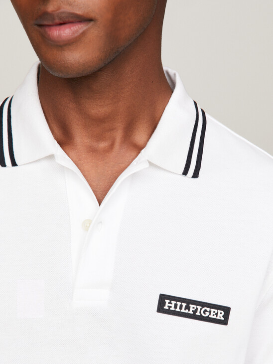 Hilfiger Monotype Tipped Collar Polo