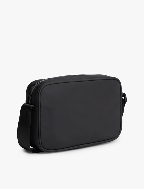 Metal Logo Crossbody Reporter Bag