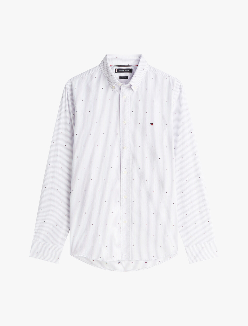Flex Poplin Fil Coup&eacute; Shirt, Sweet Blue / Stripe, hi-res