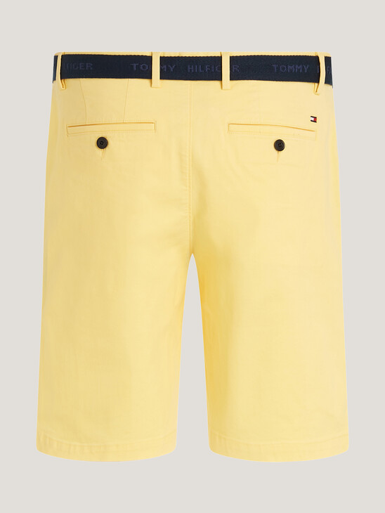Essential Brooklyn Organic Cotton Twill Shorts With Belt