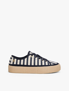 Ithaca Rope Flatform Sneaker, Space Blue Itacha Stripes, hi-res