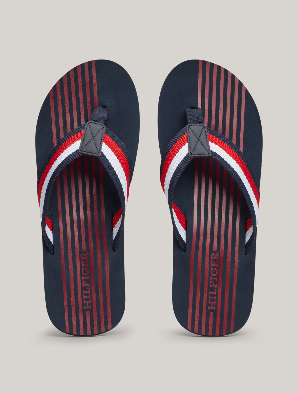 Signature Tape Strap Flip-Flops, Desert Sky, hi-res
