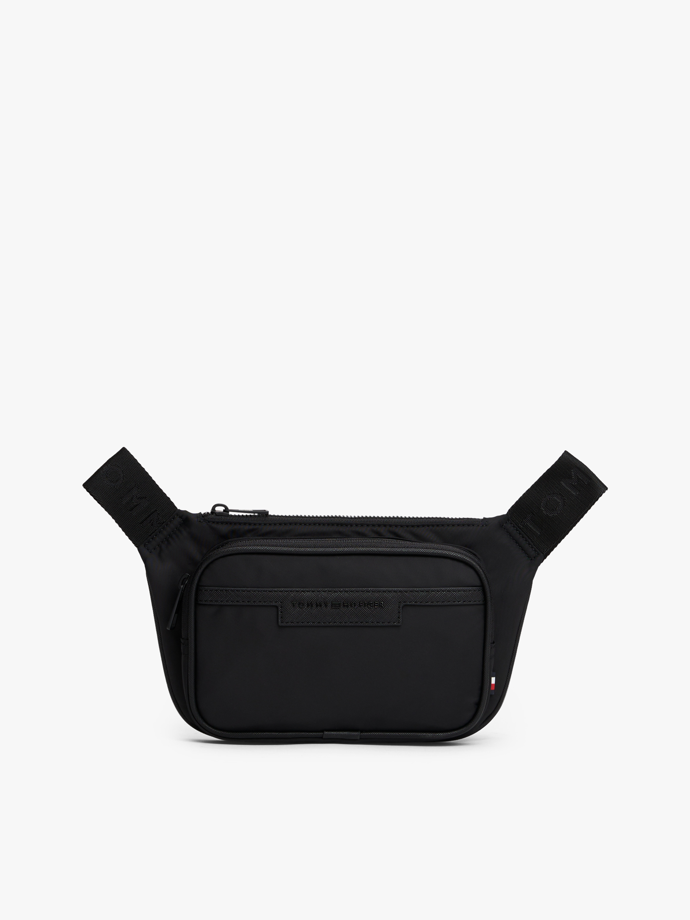 Recycled Polyester Bumbag | black | Tommy Hilfiger Malaysia