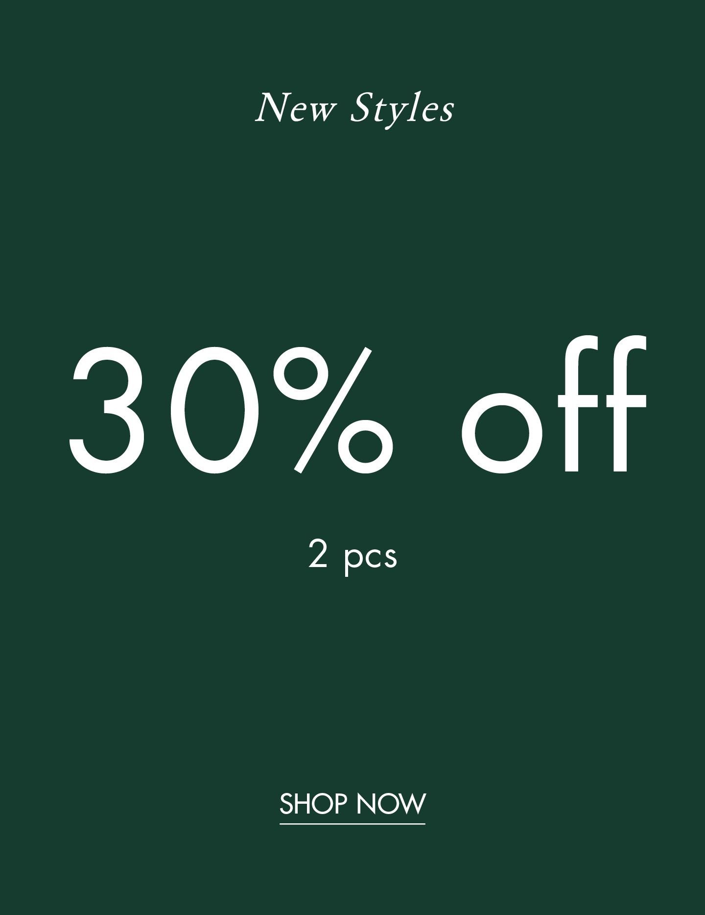 Tommy Hilfiger New Styles Promotion