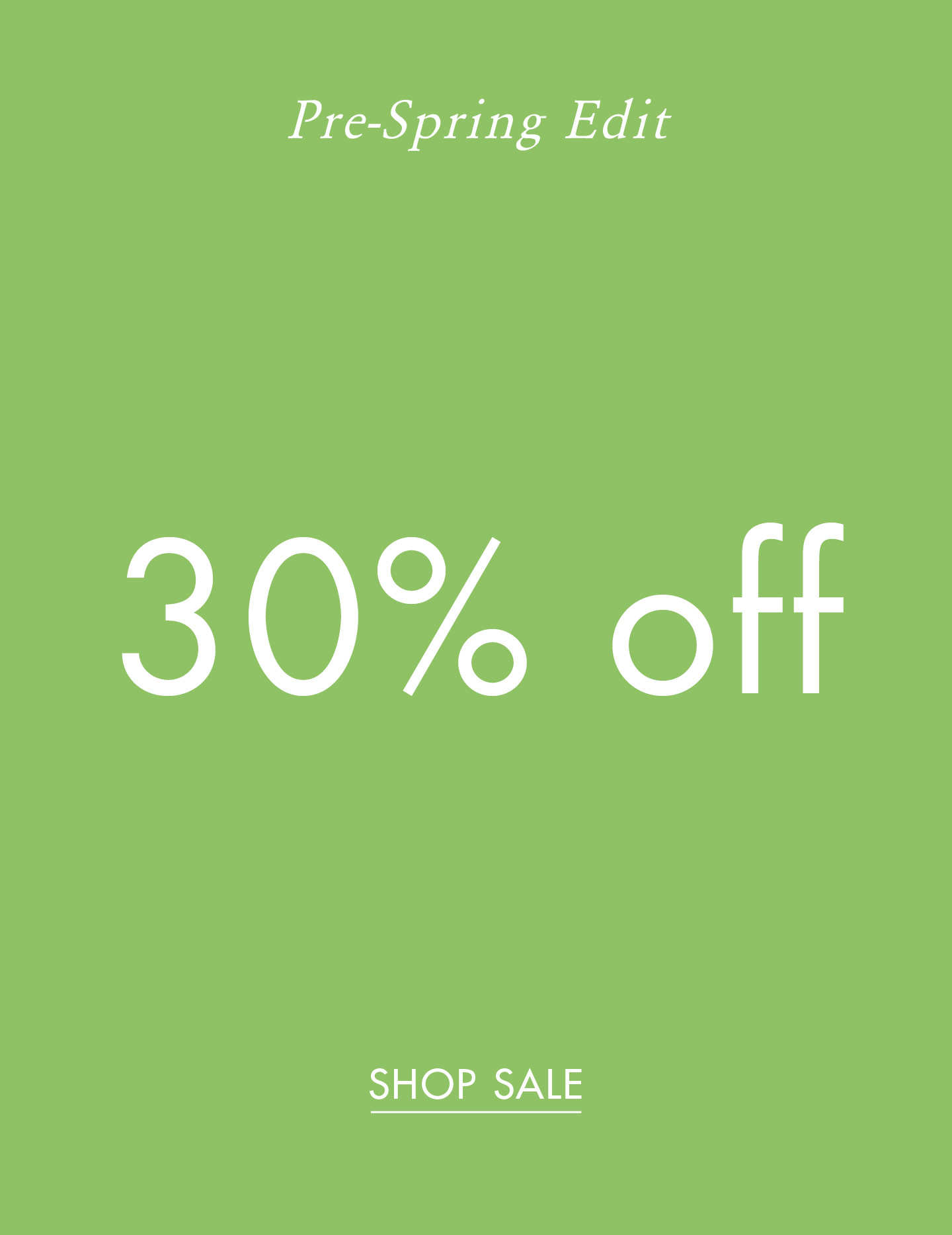 Tommy Hilfiger Pre Spring Edit: 30% Off