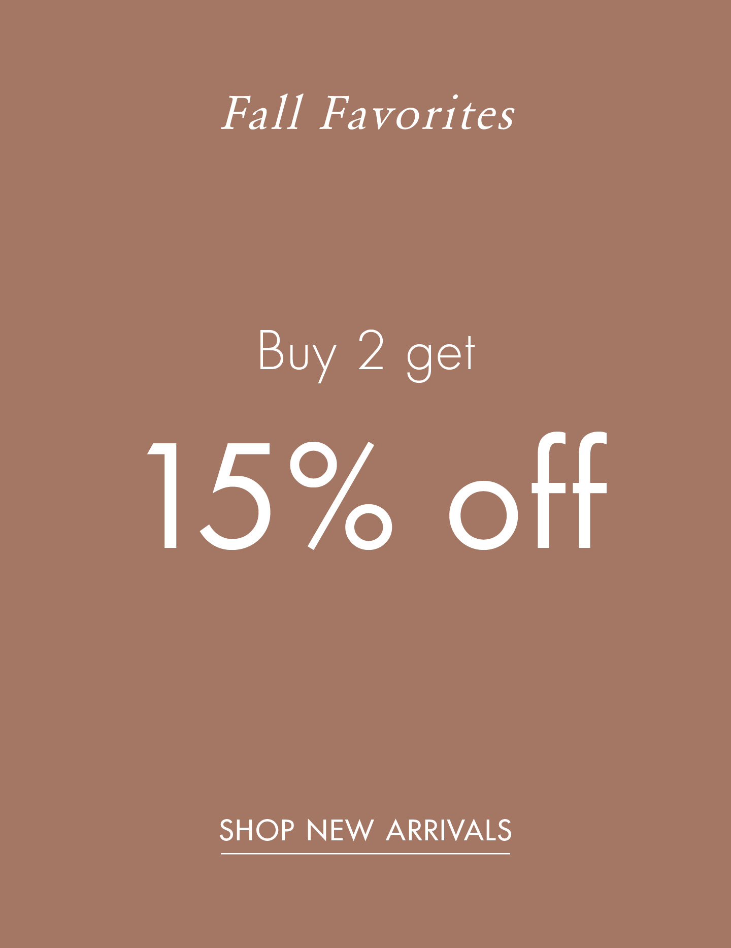 Tommy Hilfiger Fall Favorites: Buy 2 get 15% off
